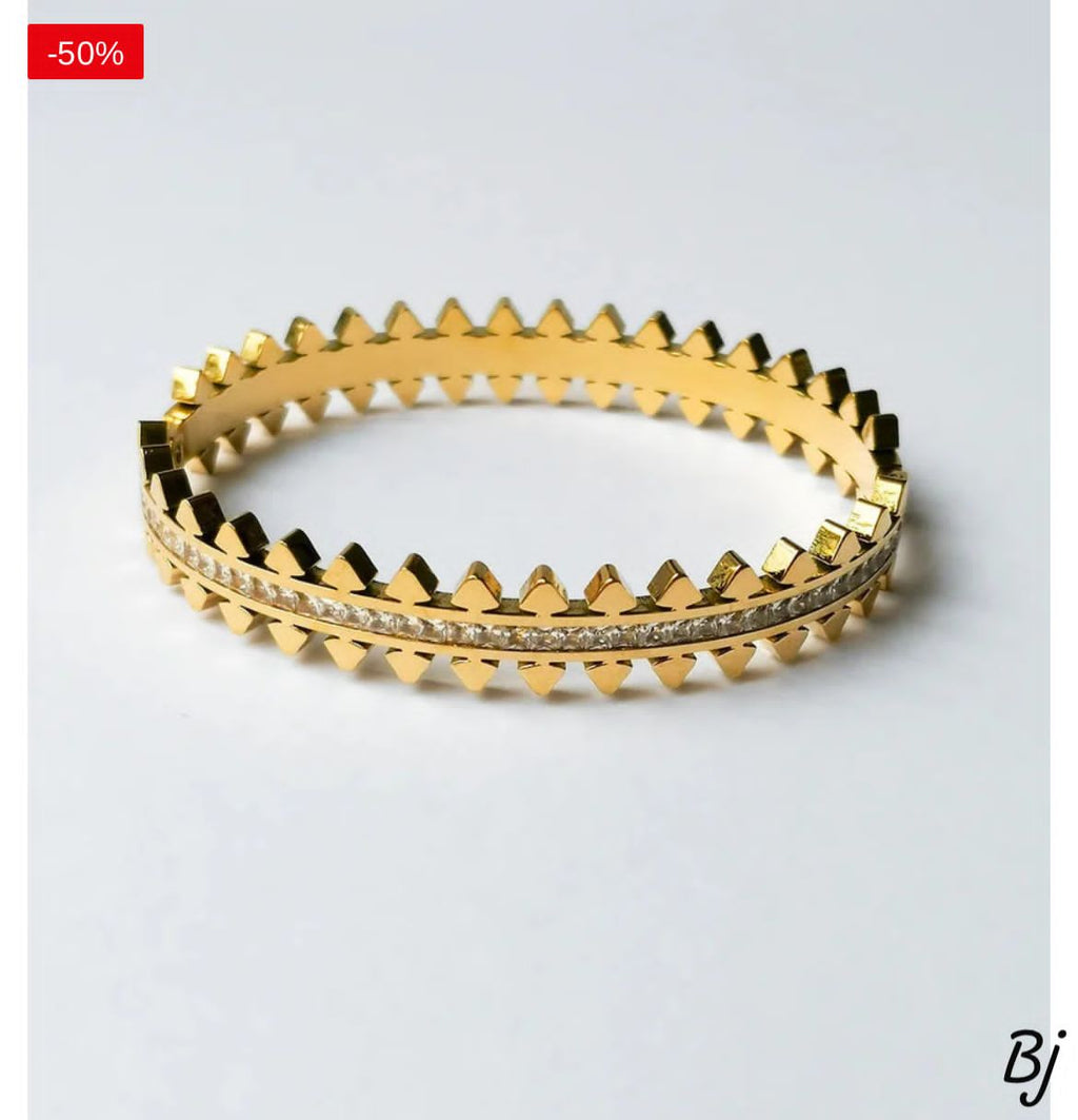 HANDCUFS FOR HER (SILVER 925 ITALY / GOLD COATED /PAWNABLE )