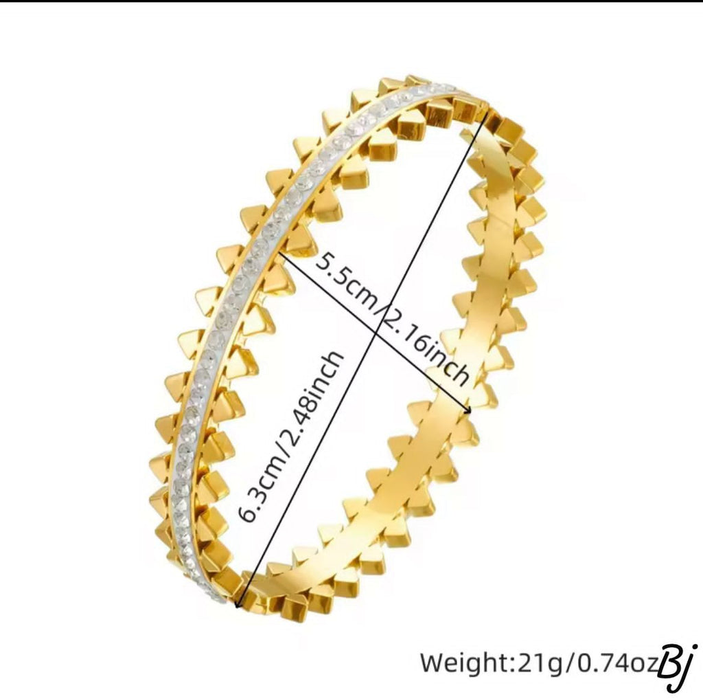 HANDCUFS FOR HER (SILVER 925 ITALY / GOLD COATED /PAWNABLE )