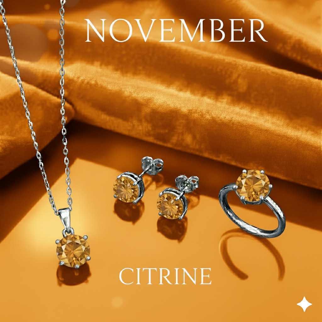 Birthstone Sets ( SILVER 925 ITALY / PAWNABLE )