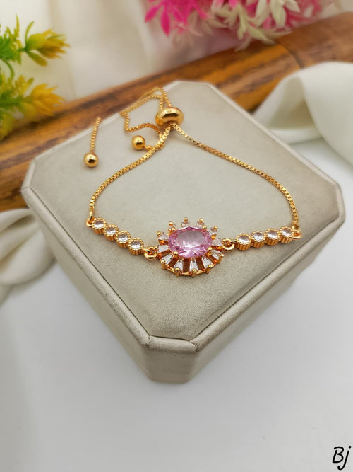 BIRTHSTONE BRACLATE (SILVER 925 ITALY / PAWNABLE )