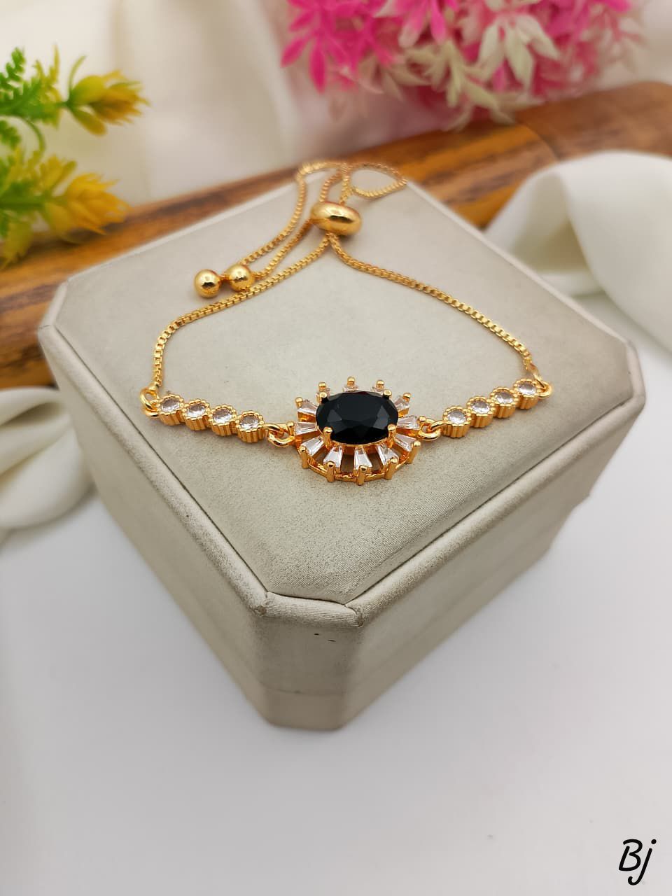 BIRTHSTONE BRACLATE (SILVER 925 ITALY / PAWNABLE )